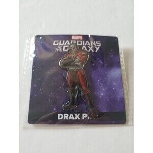 NIPB LOOT CRATE MARVEL GUARDIANS OF THE GALAXY DRAX PINBACK Free shipping USA